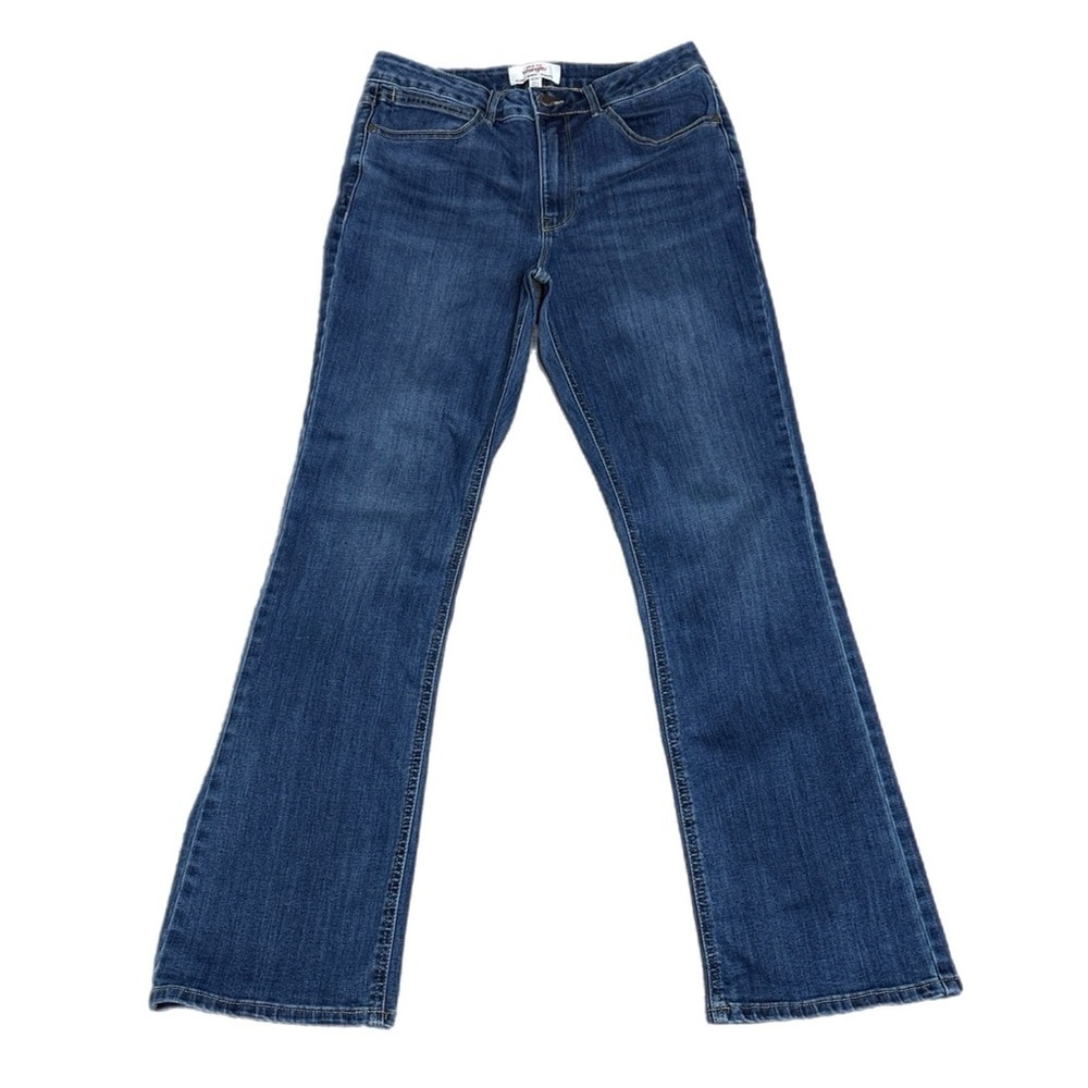 Wrangler Women’s High Rise Slim Bootcut Jeans Blue Sz 8/29